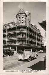 The Peoples Palace, Car. of Ann & Edwards Streets Postcard