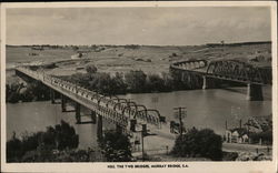 The Two Bridges Postcard