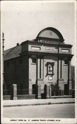 Murray Views No. 12. Masonic Temple Lithgow, NSW Australia Postcard Postcard Postcard