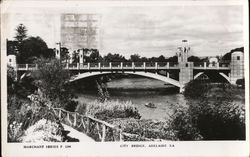 City Bridge Adelaide, NSW Australia Postcard Postcard Postcard