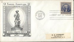 Daniel Chester French Artist First Day Cover