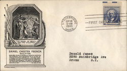 Daniel Chester French - Sculptor First Day Cover