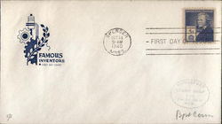 Famous Inventors - Elias Howe First Day Cover