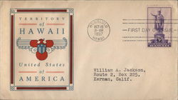 Territory of Hawaii - United States of America First Day Covers First Day Cover First Day Cover First Day Cover