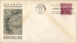 Delaware 1638 - 1938 Tercentenary First Day Covers First Day Cover First Day Cover First Day Cover