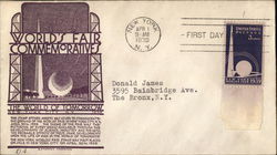 World's Fair Commemoratives First Day Cover