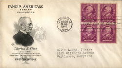 Charles W. Eliot First Day Cover