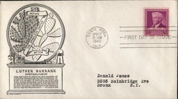 Luther Burbank Horticulturist First Day Cover