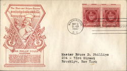 The Stars and Stripes Forever - John Philip Sousa First Day Cover First Day Cover First Day Cover