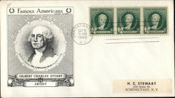 Gilbert Charles Stuart, Artist First Day Covers First Day Cover First Day Cover First Day Cover