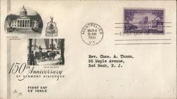 150th Anniversary of Vermont Statehood First Day Cover