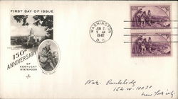 150th Anniversary of Kentucky Statehood First Day Covers First Day Cover First Day Cover First Day Cover