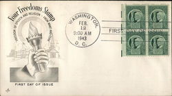 Four Freedoms Stamp First Day Cover