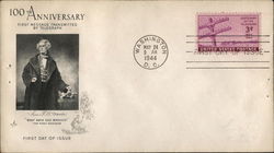 100th Anniversary First Message Transmitted by Telegraph First Day Cover