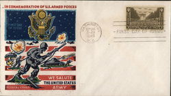 In Commemoration of US Armed Forces First Day Covers First Day Cover First Day Cover First Day Cover