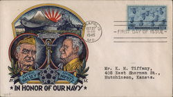 IN HONOR OF OUR NAVY First Day Covers First Day Cover First Day Cover First Day Cover