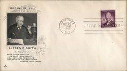 Alfred E. Smith 1873-1944 First Day Cover