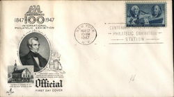 Centenary - International Philatelic Exhibition First Day Cover