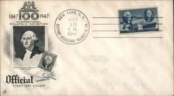 100 International Philatelic Exhibition 1847 - 1947 First Day Covers First Day Cover First Day Cover First Day Cover