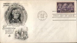 Commemorating 100 years of Progress by the Women of America - Elizabeth Cady Stanton First Day Covers First Day Cover First Day  First Day Cover