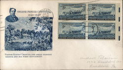 Swedish Pioneer Centennial 1848 - 1948 Pastor Gustaf Unionius First Day Covers First Day Cover First Day Cover First Day Cover