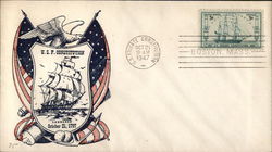 U.S.F. Constitution Launched October 21, 1797 First Day Covers First Day Cover First Day Cover First Day Cover