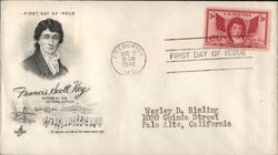 Francis Scott Key Author of Our National Anthem First Day Cover