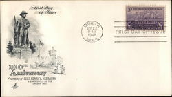 100th Anniversary Founding of Fort Kearny, Nebraska First Day Covers First Day Cover First Day Cover First Day Cover