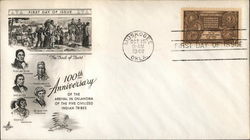 100th Anniversary of the Arrival in Oklahoma of the Five Civilized Indian Tribes First Day Covers First Day Cover First Day Cove First Day Cover