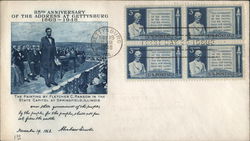 85th Anniversary of the Gettysburg Address 1863-1946 First Day Cover