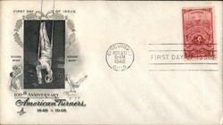 100th Anniversary American Turners 1848 - 1948 First Day Cover