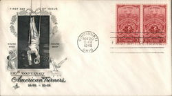 American Turners - Gymnastics First Day Cover