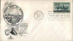 Minnesota Territorial Centennial First Day Covers First Day Cover First Day Cover First Day Cover