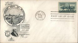 The Great Seal of Minnesota First Day Covers First Day Cover First Day Cover First Day Cover