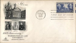 200th Anniversary Washington and Lee University First Day Covers First Day Cover First Day Cover First Day Cover