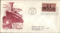 Honoring the Railroad Engineers of America First Day Covers First Day Cover First Day Cover First Day Cover