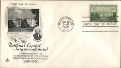 National Capital Sesquicentennial First Day Cover