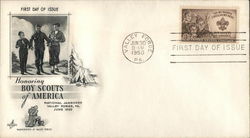 Honoring Boy Scouts of America National Jamboree Valley Forge, PA June 1950 First Day Cover