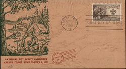 National Boy Scout Jamboree Valley Forge June 30 - July 6, 1950 First Day Cover