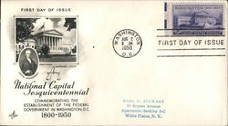 National Capital Sesquicentennial First Day Covers First Day Cover First Day Cover First Day Cover