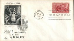 200th Anniversary of the Birth of Betsy Ross First Day Cover