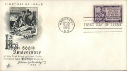 500th Anniversary of the Gutenberg Bible First Day Covers First Day Cover First Day Cover First Day Cover