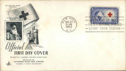 Honoring the International Red Cross, Founded in Geneva, Switzerland First Day Covers First Day Cover First Day Cover First Day Cover