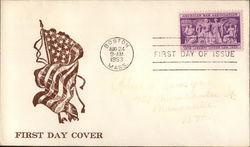 American Flag First Day Cover