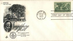 Sagamore Hill, Home of Theodore Roosevelt, Oyster Bay, N.Y First Day Cover