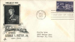 Honoring General George S. Patton, Jr. First Day Covers First Day Cover First Day Cover First Day Cover