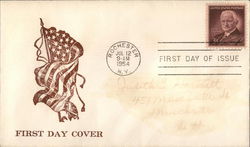 George Eastman, July 12, 1954, Rochester, NY First Day Cover