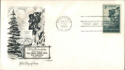 The Great Stone Face, New Hampshire, 1805-1955 First Day Covers First Day Cover First Day Cover First Day Cover