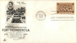 200th Anniversary Fort Ticonderoga 1755 - 1955 First Day Covers First Day Cover First Day Cover First Day Cover