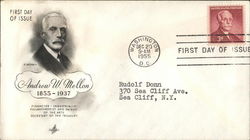 Andrew W. Mellon 1855-1937 First Day Covers First Day Cover First Day Cover First Day Cover